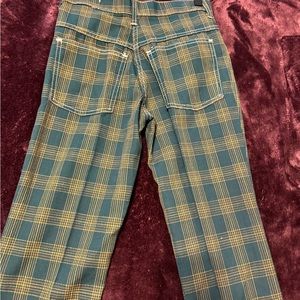 Vintage plaid pants